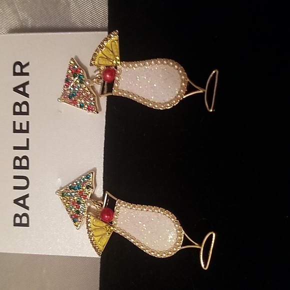 Baublebar pina colada fancy drink earrings - Picture 2 of 2